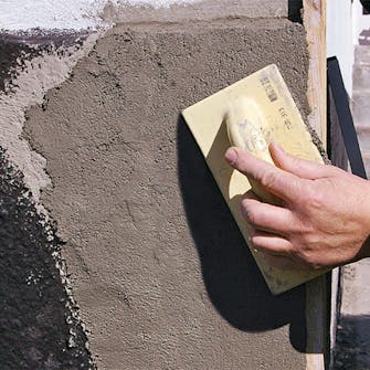 Hydraulisk kalkmoertel sokkel 4 Hydraulisk kalkmoertel sokkel 4